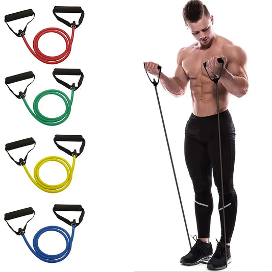 Workout Bands With Handles For Men Women